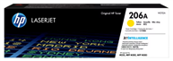 TONER HP 206A AMARILLO W2112A 1250 PAGINAS ORIGINAL
